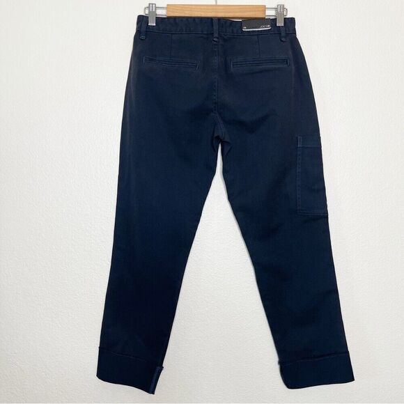 Joe’s Jeans Size 26 Cargo Pants Tapered Blue Black Wash Utility Raw Cuff SAMPLE - Picture 9 of 9